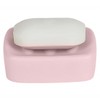 Spirella Retro Pastel Pink Ceramic Soap Dish