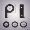 Off-Road Mounting Brackets LED Light Horizontal Bar Tube Clamp Fit