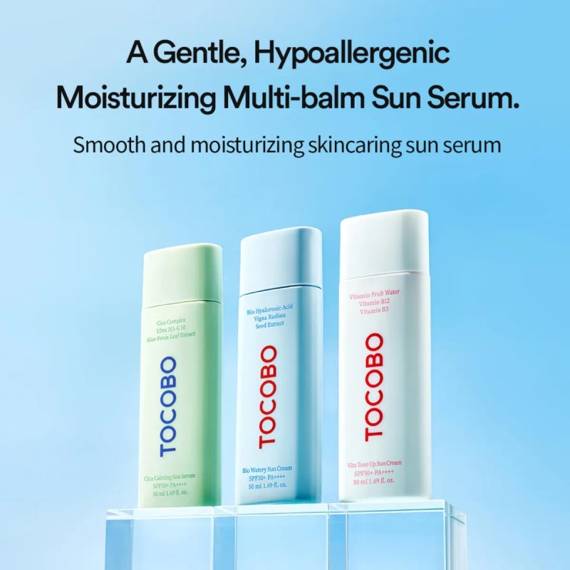 Tocobo Cica Suero Solar Calmante Spf50 Pa++++ 1.7 Fl Oz