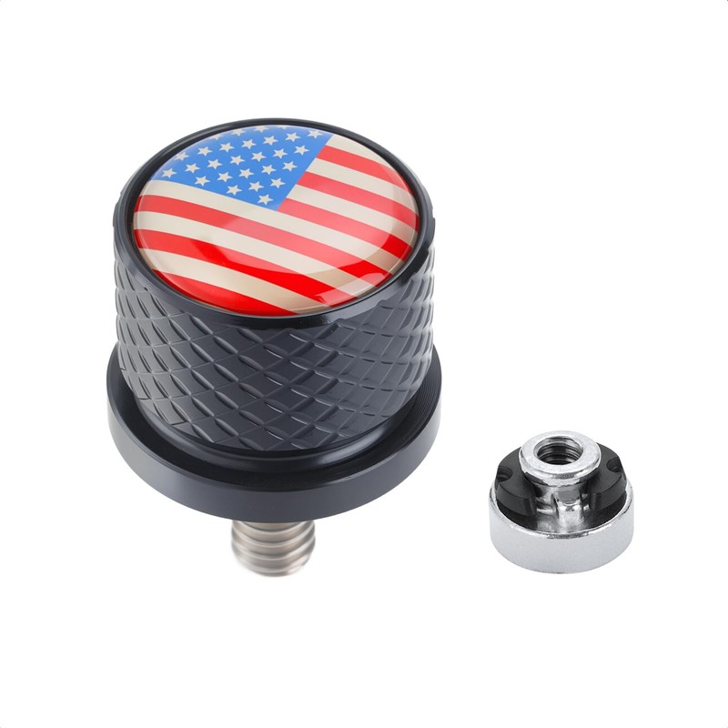 304 Stainless Steel Seat Bolt Screw for Harley 1996-2024 (Black)