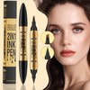 SHUOHONG Eyebrow Pencil, Magic 3D Waterproof with 4 Fork Tips,