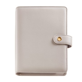 Miquelrius - 16 Month Diary (September 2023 to December 2024) Week to View Active Size 117 x 182 mm (A6 Similar) Leather Look Grey Spanish