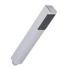 Nuie PK329 Accessory Modern Bathroom Shower Square Brass Handset, Chrome