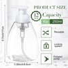 42 Pcs 8 oz Foaming Soap Dispenser Refillable Empty Containers