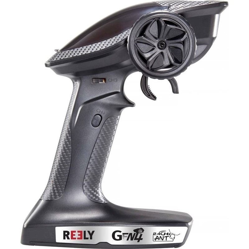 Reely Gen4 Pistol Grip Remote Control 2.4 GHz Channel Quantity: