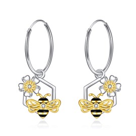 VENACOLY Cow/Waterhog/Snake/Koala Earrings, Sterling Silver, Cute Animal Earrings, Gifts for Women, Girls, Sterling Silver