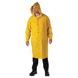 ANCHOR BRAND, 101-9010-2XL, ANCHOR 48" RAINCOAT PVCOVER POLYESTER 2XL