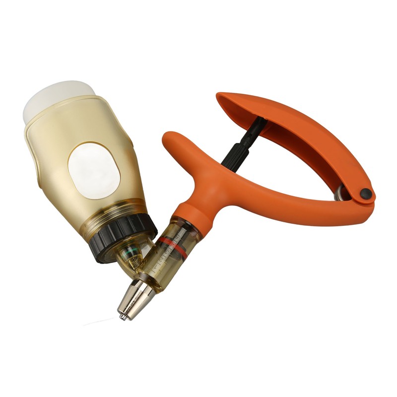 Livestock Syringe Plastic Precise Adjustable Continuous Syringe for Cattle Goat