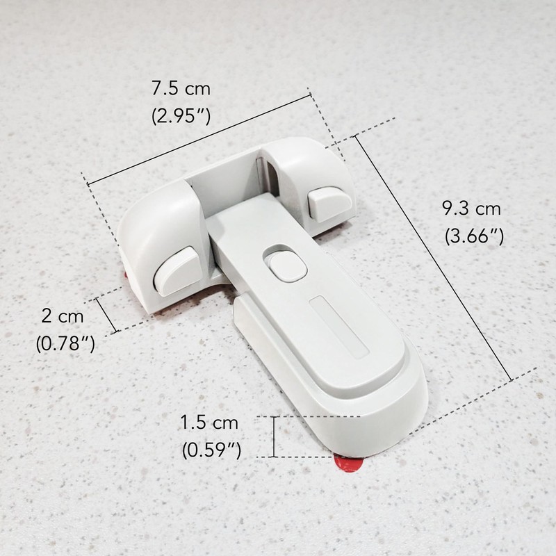 Moonybaby Baby Safety Freezer Door Latches to Keep Closed, Also