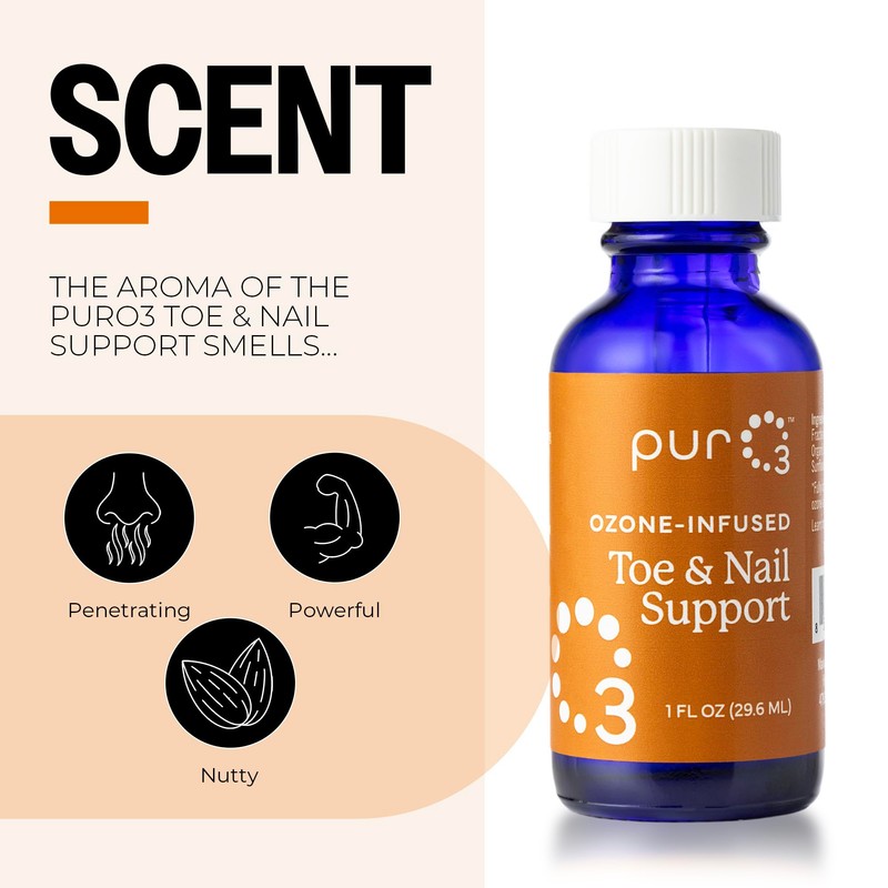 PurO3 Toe and Nail Support - Natural Oil Blend