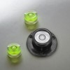 sourcing map Round Bubble Level 28x13mm Mini Circular Bullseye Spirit