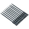 10 PCS T10 Magnetic Screwdriver Bits 1/4 Hex Shank Star