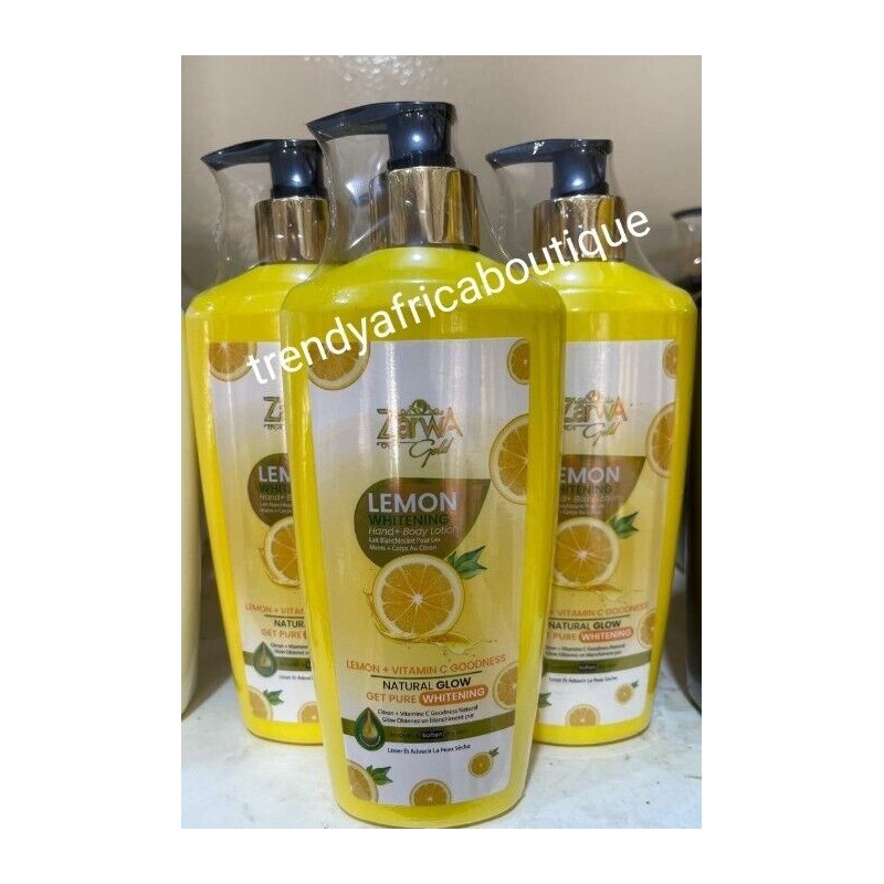 zarwa X 1 Zarwa Gold WHITENING. Hands & Body Lotion.