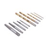 10Pcs Screw Extractor Drill Bit 4241 HSS Left Hand Damaged