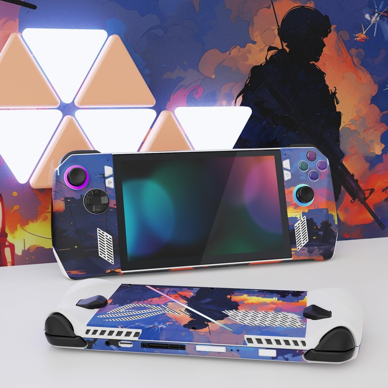 playvital Set of 2 Skin Stickers for ROG Ally Handheld