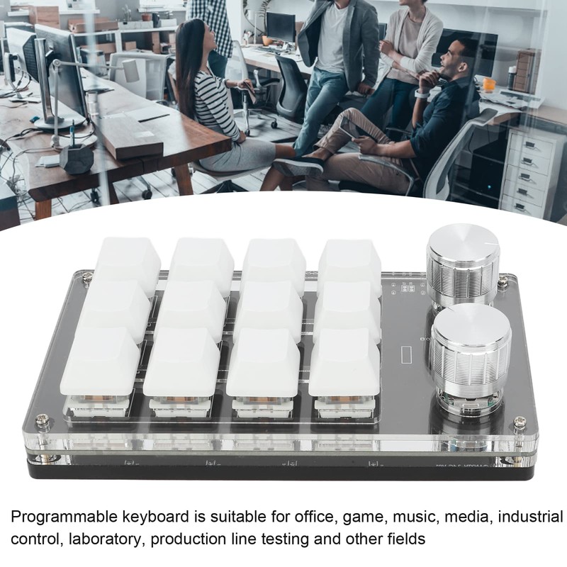 Teclado Mecánico Programable con una Sola Mano, Teclado Macro Programable