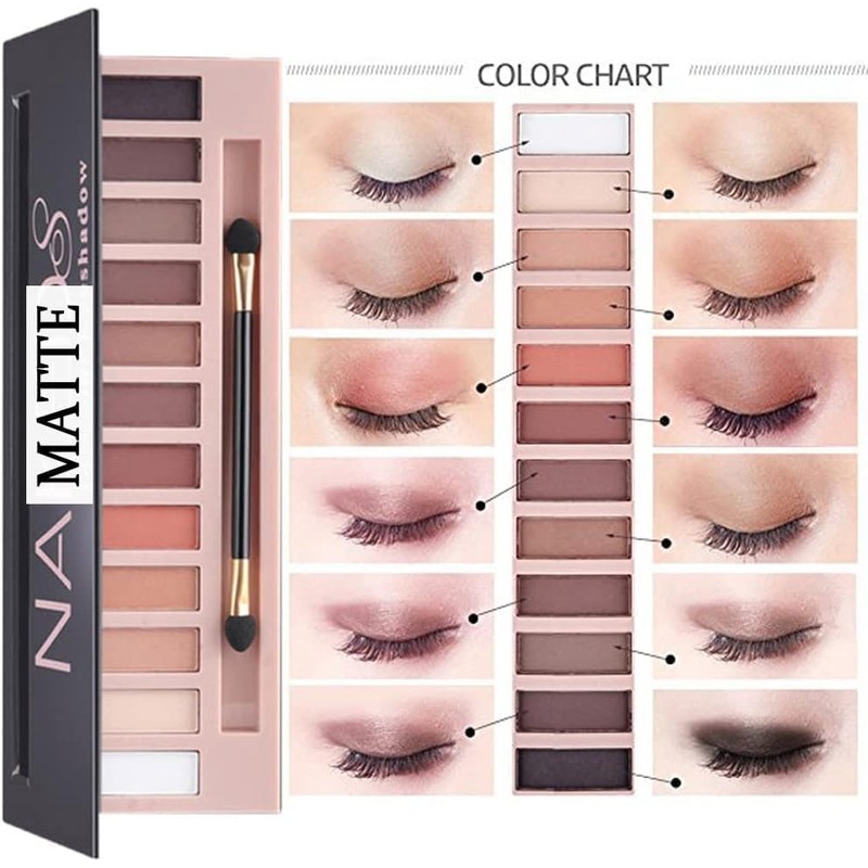 Kit de Maquillaje para Mujeres Niñas, Incluye Paleta de Sombras