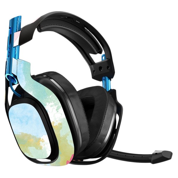 MightySkins Skin Compatible with Astro A50 Gaming Headset - Watercolor