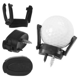 RLMVGBX Golf Ball Retriever Pick Up Tool Saver Claw Grabber Value 3 Pcs, Golf Ball Training Aids Picker Plastic Foldable Portable Durabele Golf Accessories Color Black