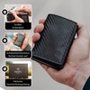 GenTo Smartlet Push Wallet with Coin Compartment Metal Case Slim