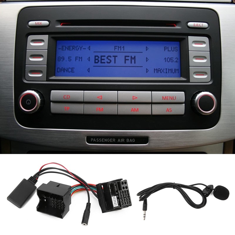 Microphone Adapter Auxiliary Audio Wire, Car Bluetooth AUX Module, 59