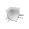 Cover Rail for Bathtub Sink with Sealing Lip PVC White