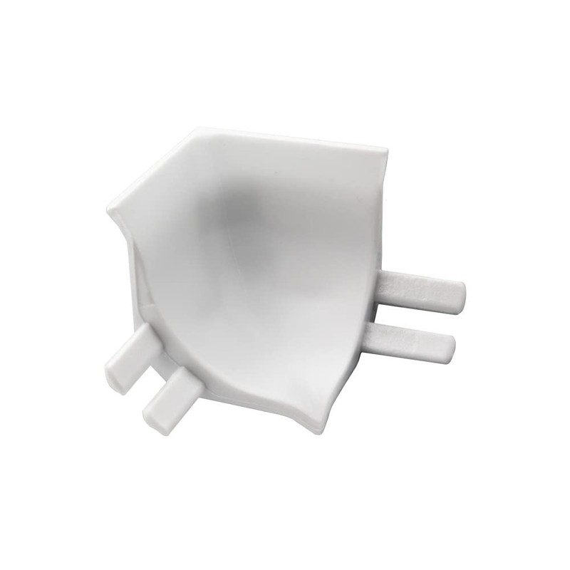 Cover Rail for Bathtub Sink with Sealing Lip PVC White