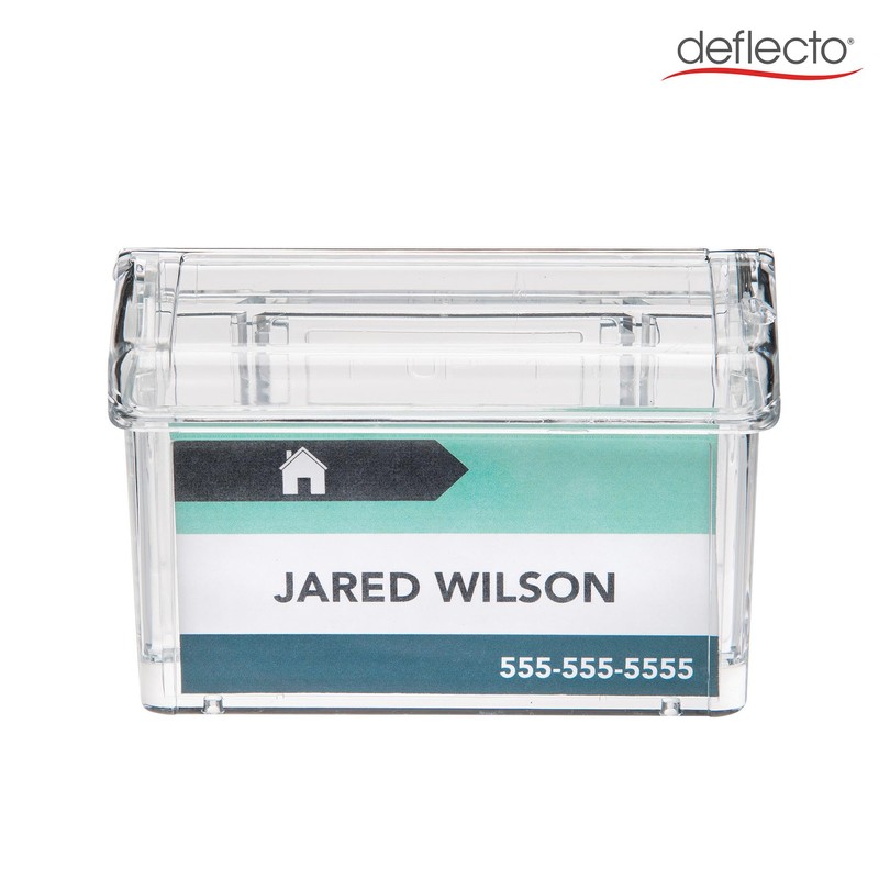 Deflecto Pack of 2 Wall Mounted Outdoor 'Grab a Card'