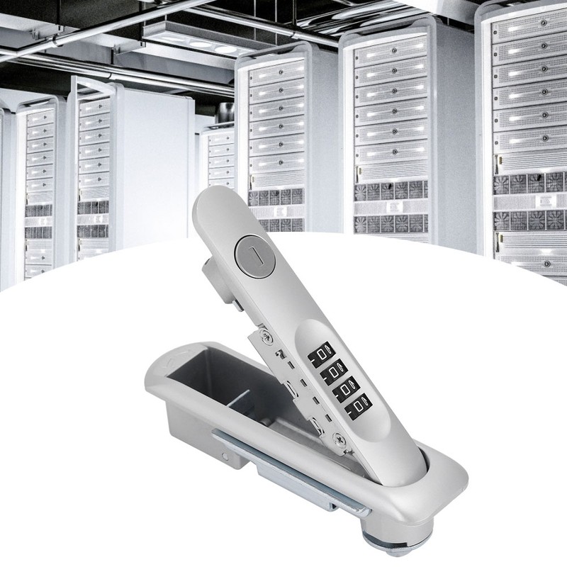 Zinc Alloy Cabinet Door Password Coded Lock with Keys for