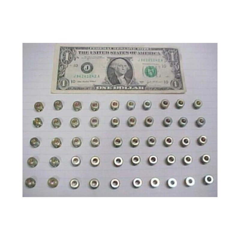 SherrodSurplus Lot 50 Steel Spacers/Roller