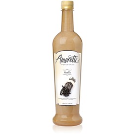 Amoretti Premium Syrup, Vanilla, 25.4 Ounce