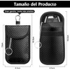 2 Pack Bolsa Faraday para Llaves de Coche, Funda de