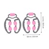COLLBATH 2pcs Leg Muscle Relaxer Massage Roller for Post-workout Ergonomic