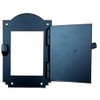 Hinged Door Speakeasy Grille, Door Viewer, Rustic Hardware, Arched Style,