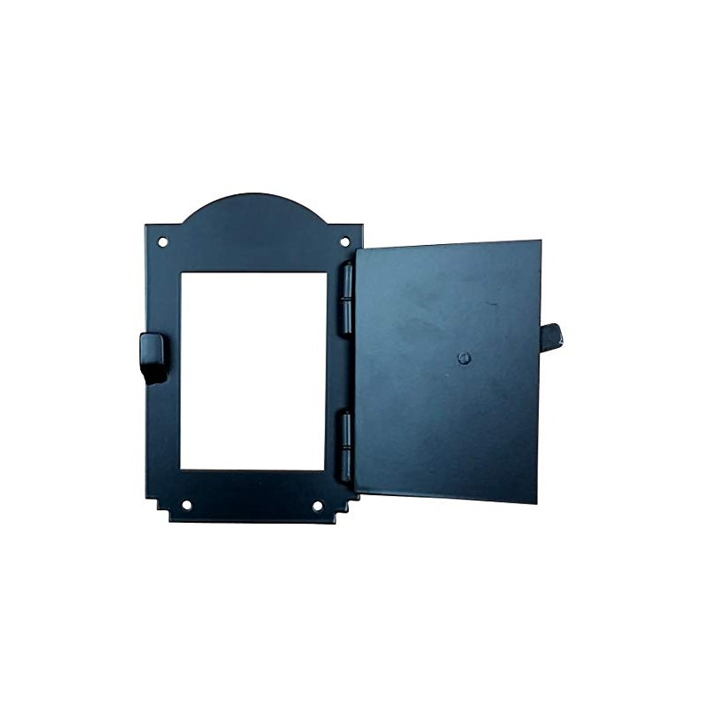 Hinged Door Speakeasy Grille, Door Viewer, Rustic Hardware, Arched Style,