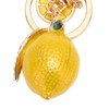 Small Lemon Eye-catching Keyring High Quality Metal Widely Used Small