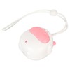 Mini Hanging Neck Fan USB Rechargeable 3 Speeds Bladeless Hands