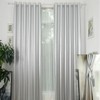 Blackout Drapery Shade Fabric Black and Silver 100 Percent Shading