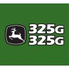 Aftermarket 325G Compact Track Loader Premium Vinyl Decal Kit -