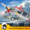 VOLANTEXRC RC Plane P51D Mustang V2, 4 Channel Remote Controlled