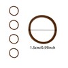 ONLYKXY 480pcs Natural Rubber Bands Small Soft Elastic Bands Hair