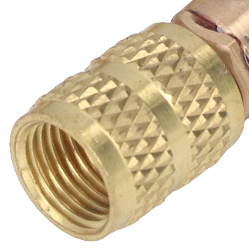 2PCS Refrigeration Control Valve 1/4SAE Male Thread 5/16SAE Female Thread