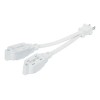 Multicontacto Con Cable Flexible Volteck 46353 Color Blanco