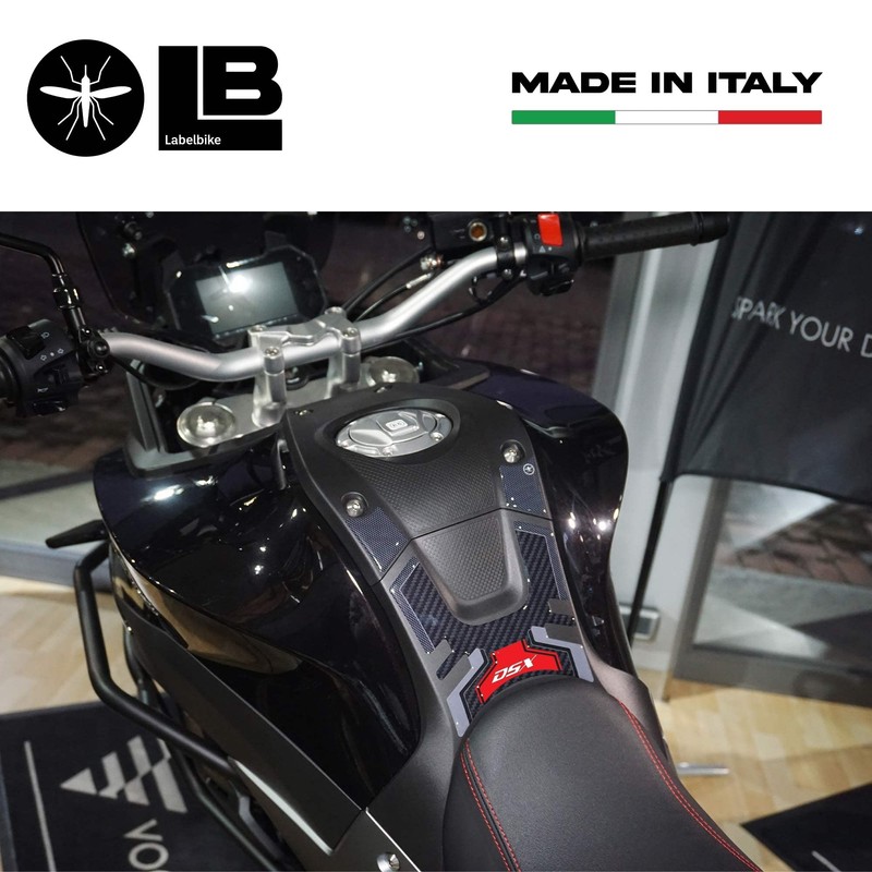 Motorcycle Tank Pad 3D Tank Protector Compatible with Voge Valico