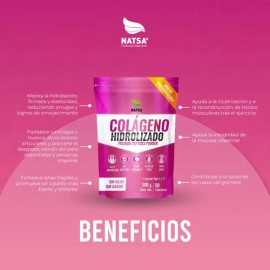 Colageno Hidrolizado Puro 500 g, 50 Porciones, Incluye Scoop, Ultra Puro, Ultra Puro, Piel, Cabello, Uñas, Huesos y Articulaciones, Sientete Mejor, Ca