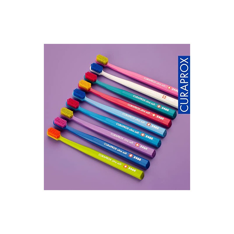 Curaprox CS 5460 - Juego de 3 cepillos de dientes
