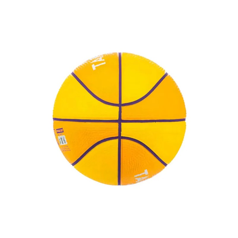 Minipelota de baloncesto K100 Rubber Tarmak, color amarillo