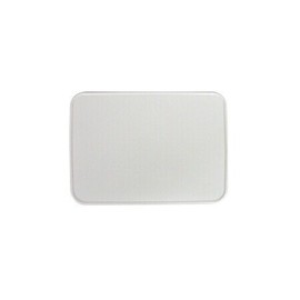 NP RACING GO KART  NUMBER PLATE WHITE STICK ON PANEL STICKER  8 7/8 X 7 1/4 INCHES