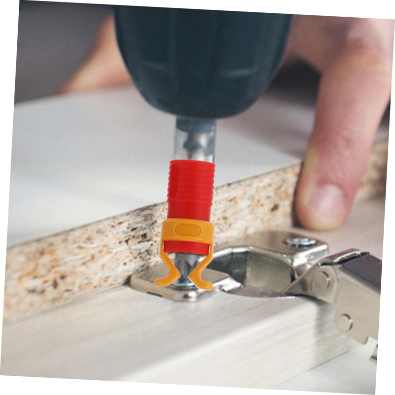 TEHAUX 6pcs Abs Plastic Screw Fixing Holders Versatile Screw Starter