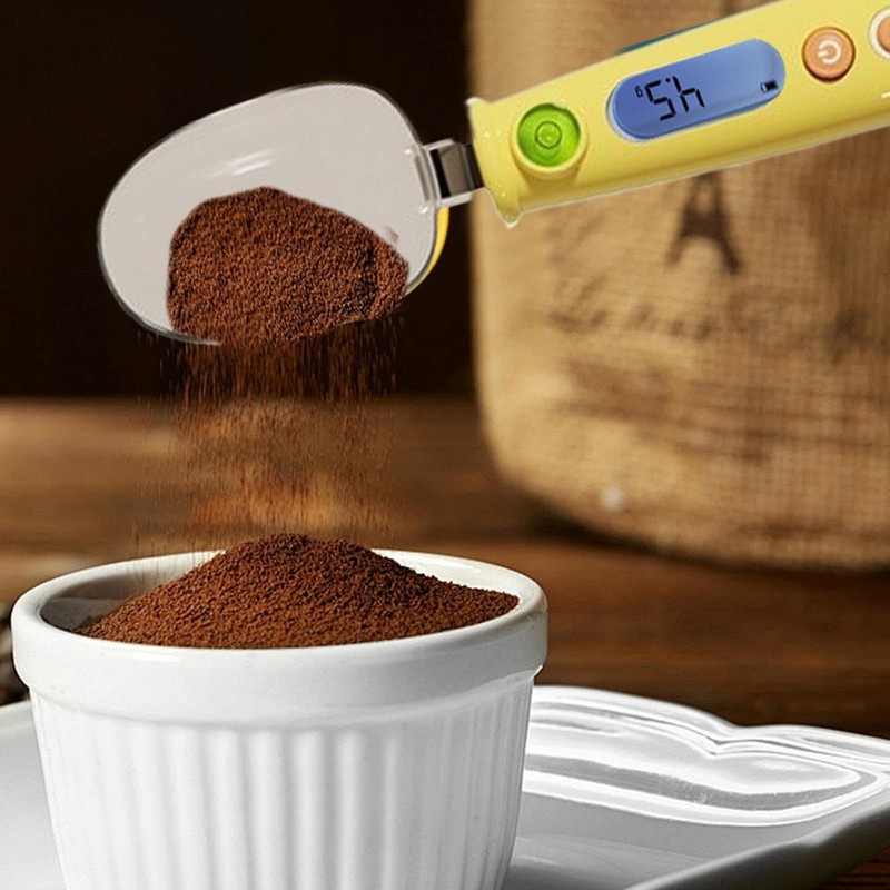 Spoon Scale - LED Screen Display Electronic Measuring Spoon,Detachable Spoon